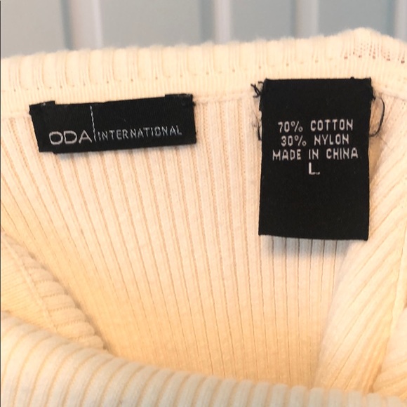 Moda International Cream Sweater Dress - Picture 5 of 5